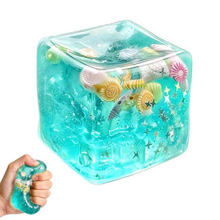 OCEAN ICE CUBE STRESS CUBE